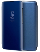 Capa Samsung Galaxy A71 (Samsung A715) Flip Book Clear View Azul Compativel