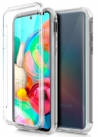 Capa Samsung Galaxy A71 (Samsung A715)  360 Full Cover Acrilica + Tpu  Transparente