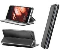 Capa Samsung Galaxy A6 Plus 2018 (Samsung A605) Flip Book Elegance Preto