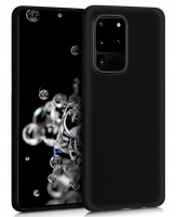 Capa Samsung Galaxy S20 Ultra 5G (Samsung G988) Silicone Preto Opaco