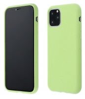 Capa Iphone 11 Pro Max 6.5   Bio  Silicone Verde Opaco