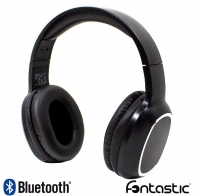Headphones Bluetooth e Micro Fontastic Splend Bass Boost Stereo Pretos