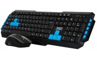 Teclado + Rato USB 3GO Combodrile W2 ES Preto