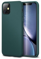 Capa Iphone 11 Silicone  MAT  Verde