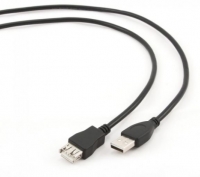 Extensão Cabo USB Gembird 3 Metros Preto