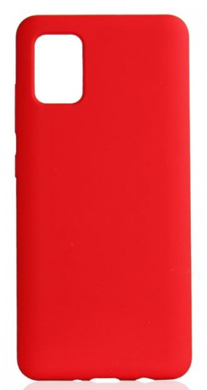 Capa Samsung Galaxy A71 (Samsung A715) Silicone  Soft  Vermelho