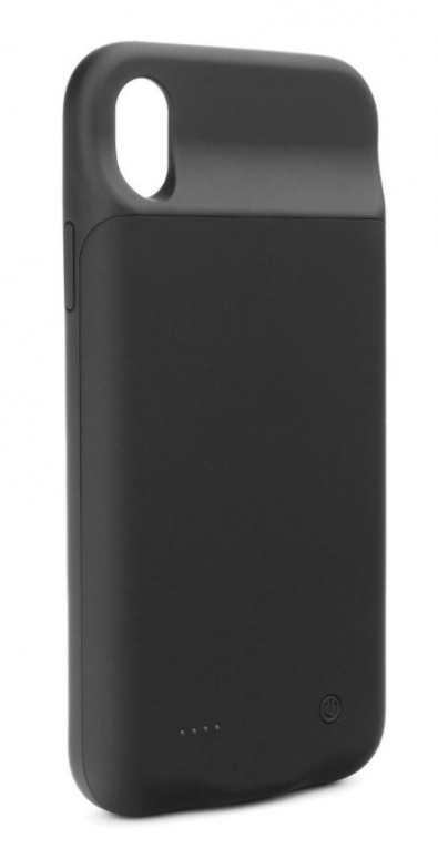 Capa Iphone XS Max com Bateria Externa  Power Bank  4000mAh Preto