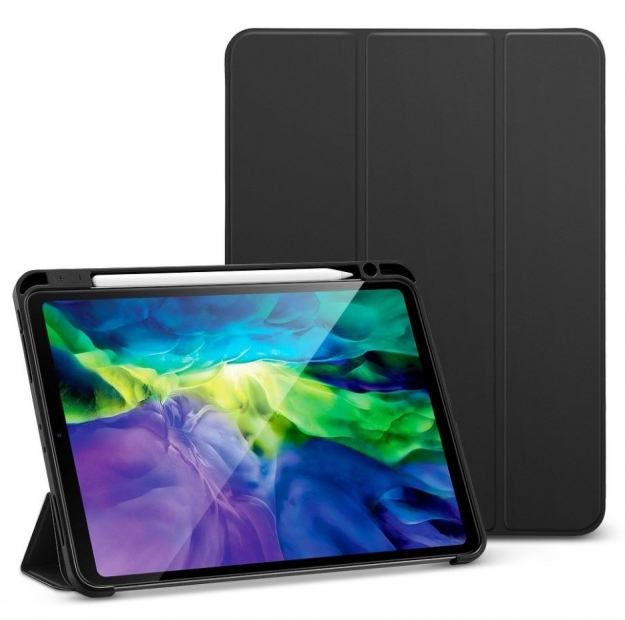 Capa Ipad Pro 2018/2020 12.9  ESR Rebound Pencil Preto