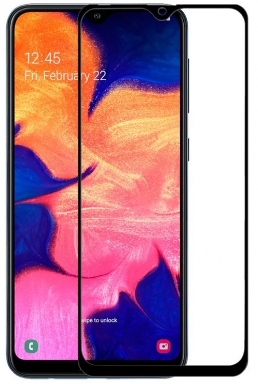 Pelicula de Vidro Samsung Galaxy A10 (Samsung A105) MOCOLO Full Face Preto
