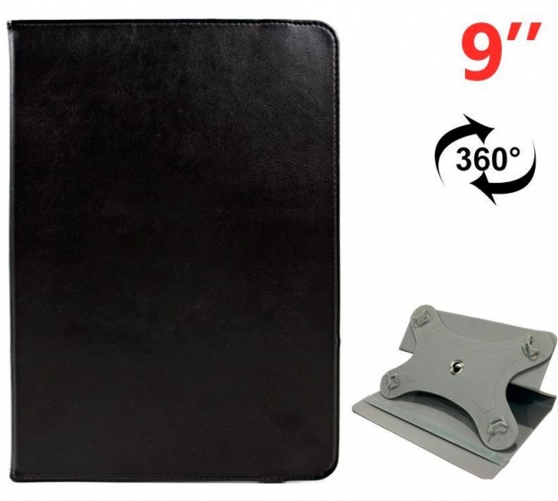 Capa para Tablet 9  Flip Book Universal Preto