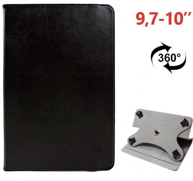 Capa para Tablet 9.7 - 10  Flip Book Universal Preto