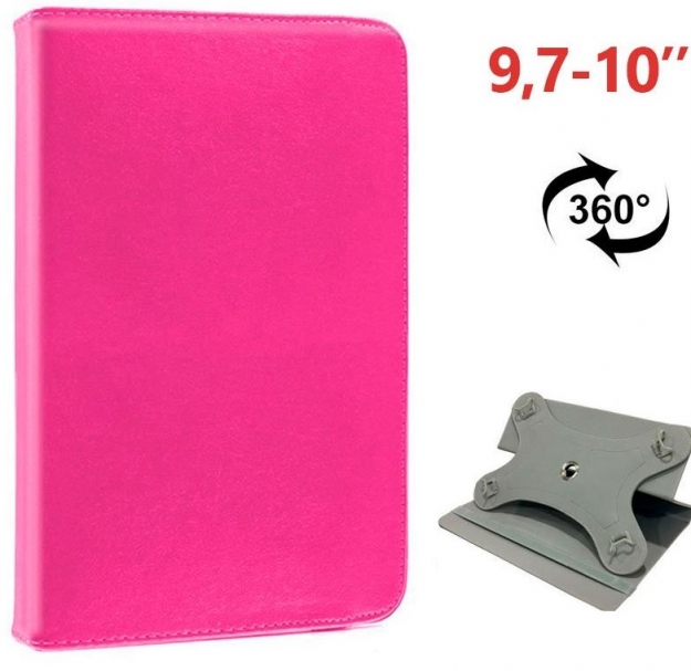 Capa para Tablet 9.7 - 10  Flip Book Universal Rosa