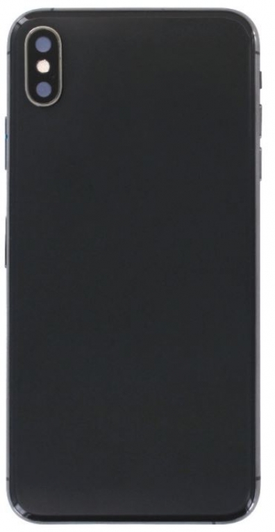 Capa Traseira com Aro Iphone XS Max Preto