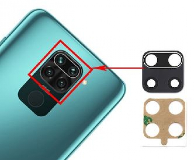 Vidro de Camara Xiaomi Redmi Note 9 / Note 9S