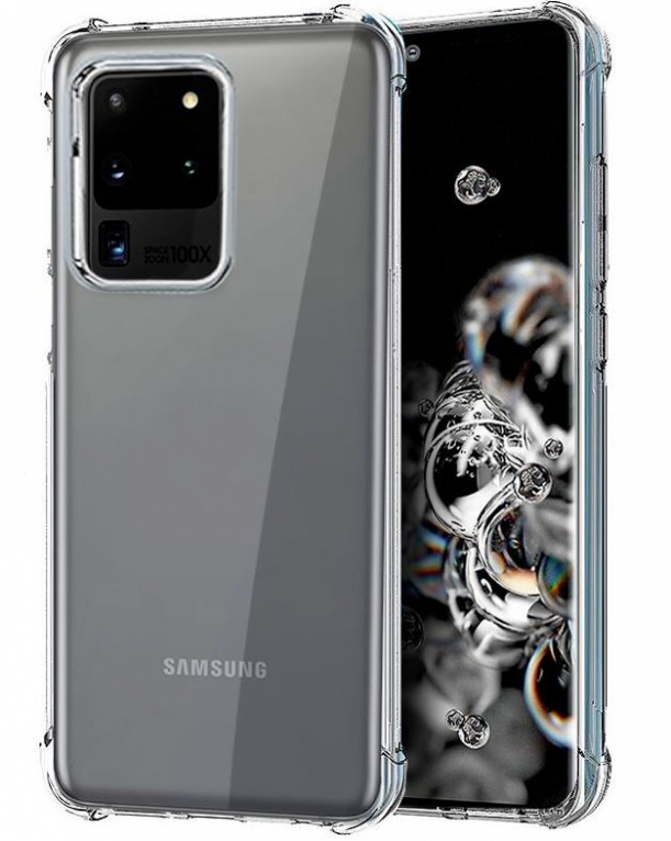 Capa Samsung S20 Ultra 5G (G988) Silicone  Armor Case  Transparente