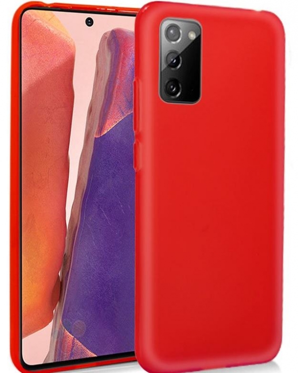 Capa Samsung Note 20 (N980) Silicone Vermelho