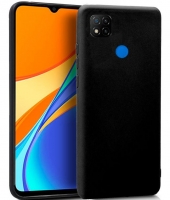 Capa Xiaomi Redmi 9C Silicone Preto Opaco