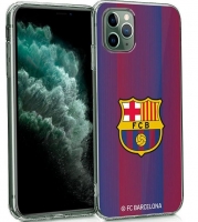 Capa Iphone 11 Pro Max 6.5  F.C.Barcelona Licenciada Silicone em Blister