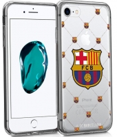 Capa Iphone 7 / 8 / SE 2020 F.C.Barcelona Licenciada Silicone em Blister