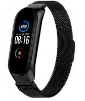 Bracelete Xiaomi Mi band 5 Metal Preto