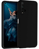 Capa Huawei Nova 5T, Honor 20 Silicone SOFT Preto