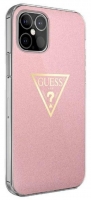 Capa Iphone 12 Mini GUESS GUHCP12SPCUMPTPI Rosa em Blister