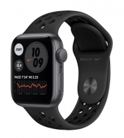 Apple Watch SE 44mm GPS Nike Sport Band Antracite Preto - MYYK2PO/A