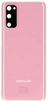 Capa Traseira Samsung Galaxy S20 (Samsung G980) com Lente de Camara Cloud Pink