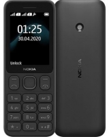 Telemóvel Nokia 125 Dual Sim Preto