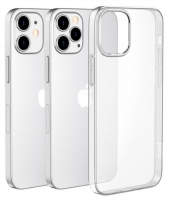 Capa Iphone 12, Iphone 12 Pro HOCO CREATIVE CASE Light Series Silicone Transparente