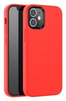 Capa Iphone 12 Mini HOCO Pure Series Silicone Vermelho