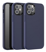 Capa Iphone 12, Iphone 12 Pro HOCO Pure Series Silicone Azul