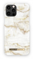 Capa Iphone 12 Pro Max iDeal of Sweden Golden Pearl Marble
