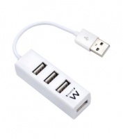 Hub 4 Ports EWENT Usb 2.0 Branco