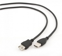 Extensão Cabo USB Gembird 1.8 Metros Preto