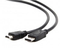 Cabo DisplayPort para HDMI Gembird Cablexpert 1.8 metros Preto