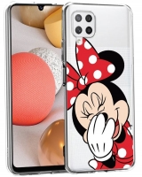 Capa Samsung Galaxy A42 5G (Samsung A426) Disney Minnie Licenciada Silicone em Blister