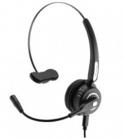 Headset Sem Fios Stereo com Microfone MediaRange 180mAh Preto