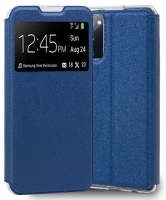 Capa Samsung Galaxy S20 FE (Samsung G780) Flip Book com Janela Azul
