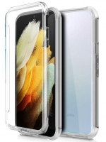 Capa Samsung Galaxy S21 Ultra (Samsung G998) 360 Full Cover Acrilica + Tpu Transparente