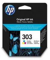 Tinteiro HP 303 Tricolor Original (T6N01AE)