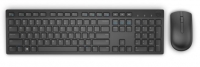 Teclado e Rato Sem Fios Dell KM636 Preto