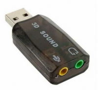 Placa de Som USB 5.1 OEM - MULSOMSC01