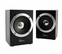 Colunas WHITE SHARK SPEAKERS 2.0 GSP-602 RHYTHMUS 6W (3W+3W) Preto