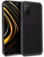 Capa Xiaomi Pocophone M3, Xiaomi Redmi 9T Silicone SOFT Preto