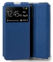Capa Xiaomi Redmi Note 10, Xiaomi Redmi Note 10S Flip Book com Janela Azul
