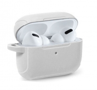 Capa Protetora Airpods Pro Silicone SOFT Branco