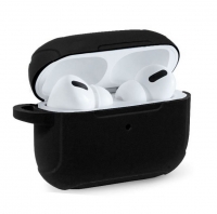 Capa Protetora Airpods Pro Silicone SOFT Preto