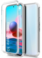 Capa Xiaomi Redmi Note 10, Redmi Note 10S 360 Full Cover Acrilica + Tpu Transparente