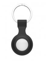 Porta-chaves para AirTag Tech-Protect em Silicone Preto